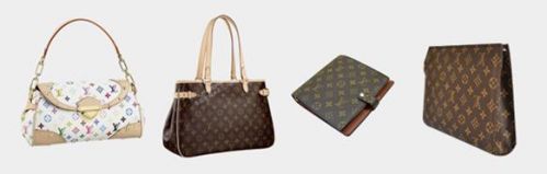 图 1.LouisVuitton 同一个系列的包，气质一致