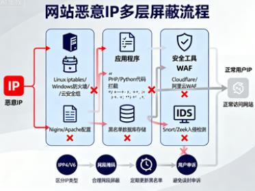 网站屏蔽不良或恶意 IP 的方法指南