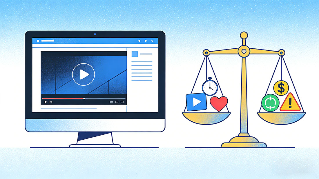 网站制作之网页中插入视频的优缺点分析