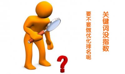 <b>客户问答：关键词没指数要不要做优化排名呢？</b>