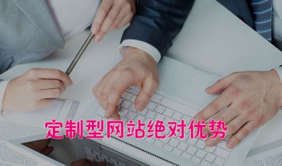 <b>定制型网站利于网络优化 定制网站网站的明显优势</b>
